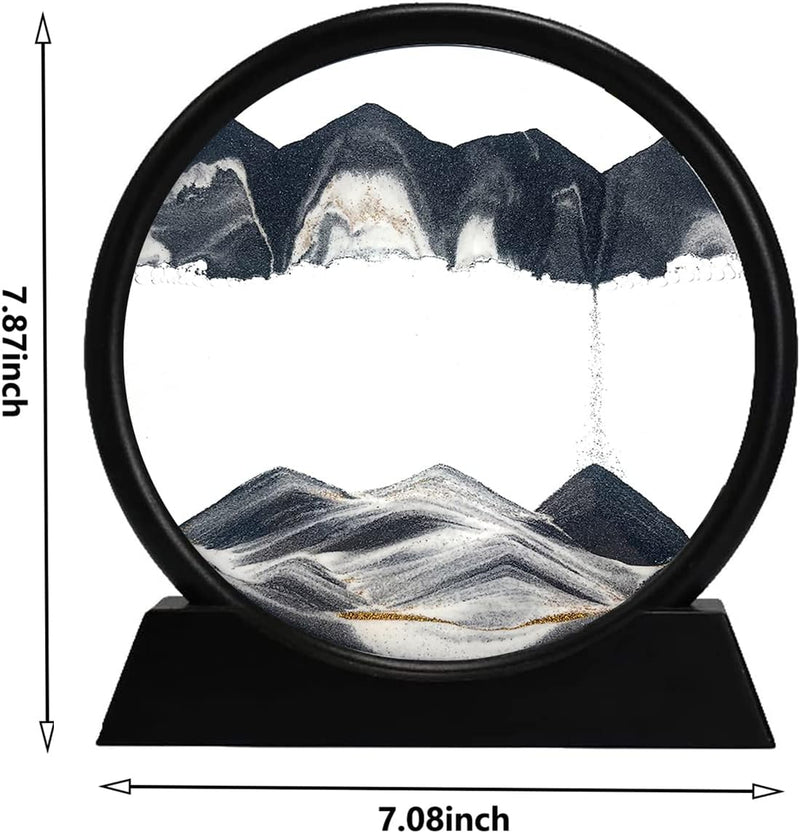 The Dune Scape | Kinetic Sand Art Lamp
