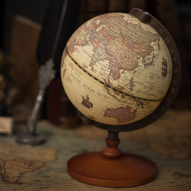 The Voyager | Vintage Desktop Globe