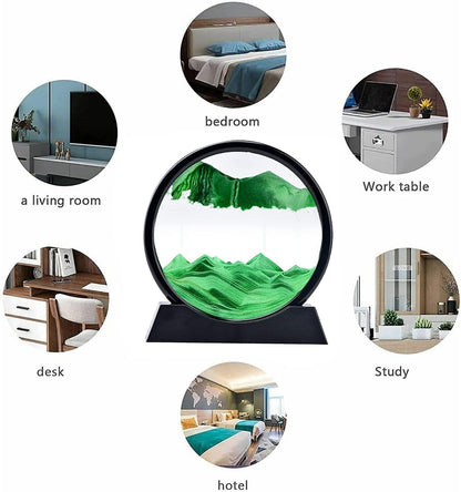 The Dune Scape | Kinetic Sand Art Lamp