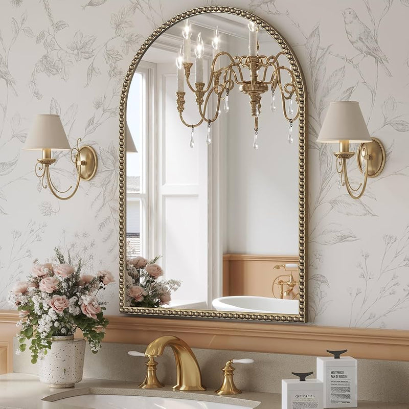 The Arc | Brass Wall Mirror