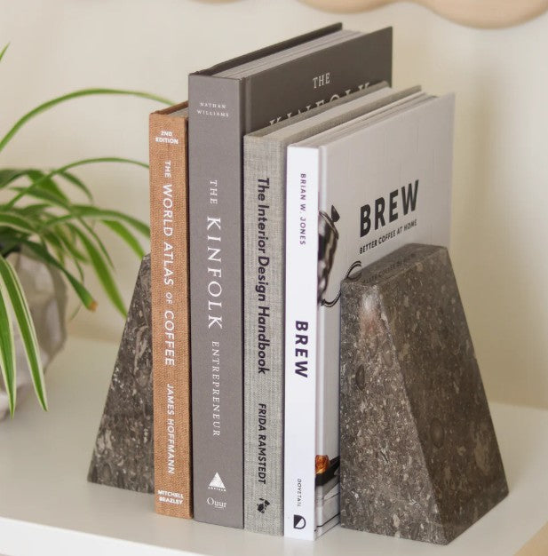 The Slab | Marble Bookend Set