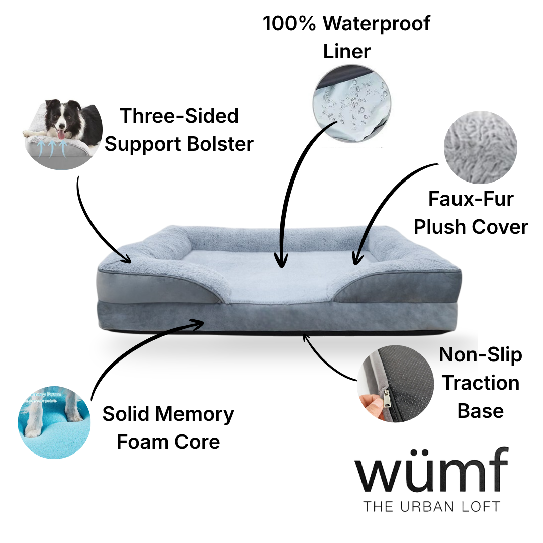 The Wumf™ Orthopedic Pet Lounger
