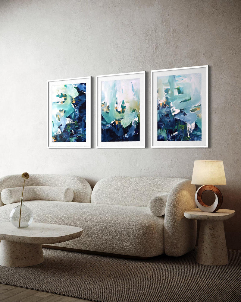 The Crest | Framed Abstract Print